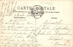 St Pedro del jardín público y del lugar de Caen de la POSTAL de la VENDIMIA