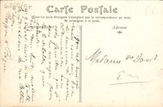 POSTAL Caen de la VENDIMIA el lugar de la carnicería vieja