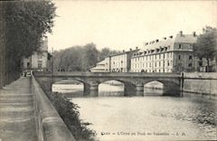 CPA Caen L'Orne au Pont de Vaucelles 