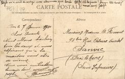 Las cerraduras de Caen de la POSTAL de la VENDIMIA Orne de la lavanda colocan