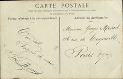 POSTAL Caen de la VENDIMIA el Saint Pierre de la calle