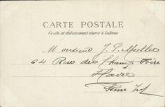 POSTAL Cascrne Hamelin Caen Militaria de la VENDIMIA