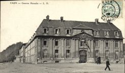 CPA Caen Caserne Hamelin Militaria 