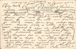 POSTAL Caen de la VENDIMIA vista encendido Orne y los cuarteles Hamelin Militaria