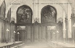 Refectorio de Caen de la POSTAL de la VENDIMIA de la universidad de la abadía de Caen a los hombres