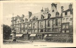 POSTAL Caen de la VENDIMIA el peluquero resumido de Raveton de la bolsa de acción