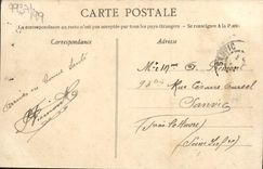 POSTAL Caen de la VENDIMIA la nueva casa de la central del hospital