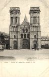 CPA Caen Facade de l'Abbaye aux Dames