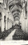 CPA Caen La Nef de l'Eglise de la Sainte Trinite Abbaye aux Dames
