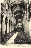 CPA Caen La Nef de l'Eglise de la Sainte Trinite Abbaye aux Dames