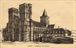 CPA Caen L'Abbaye aux Dames 