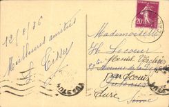 CPA Caen L'Abbaye aux Dames 
