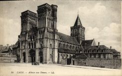 CPA Caen Abbaye aux Dames 