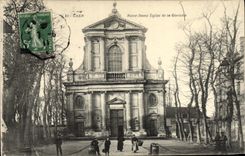 Iglesia de Caen Notre Dame de la POSTAL de la VENDIMIA de Gloriete