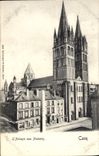 CPA L'Abbaye aux Hommes Caen 