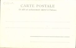 POSTAL de la VENDIMIA la abadía con los hombres de Caen