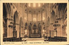 Estribillo de Caen de la POSTAL de la VENDIMIA de las rejillas de St. Etienne