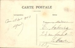 Apse de Caen de la POSTAL de la VENDIMIA de la iglesia St. Etienne