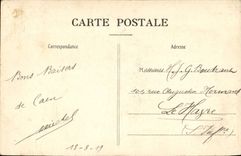 CPA Caen Abside de l'Eglise St Etienne 