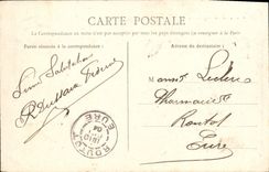 POSTAL Caen de la VENDIMIA los mercados er la torre Leroy