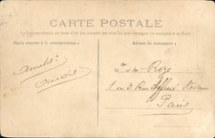 VINTAGE POSTCARD Caen Wood Houses Street Levrard Saint Pierre