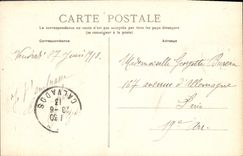 CPA Caen Vieilles Maisons de la rue St Pierre Levrard