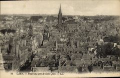 CPA Caen Panorama pris de Saint Jean 