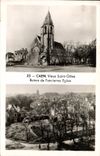 CPM Caen Vieux Saint Gilles Ruines de l'ancienne Eglise Militaria
