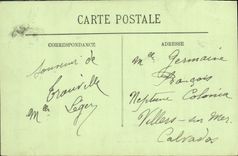 Embarcaderos de Trouville de la POSTAL de la VENDIMIA por la hora del barco de la marea