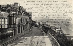 CPA Trouville sur Mer Vue generale des Villas 