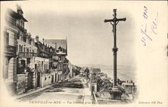 CPA Trouville sur Mer Vue generale prise du Calvaire 