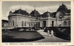 CPA Trouville La Reine des Plages Le Jardin du Casino 