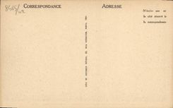 POSTAL Trouville de la VENDIMIA la reina de las playas el jardín del casino