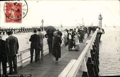 CPA Trouville La Jetee