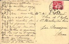 VINTAGE POSTCARD Caen the old hotel of the valois