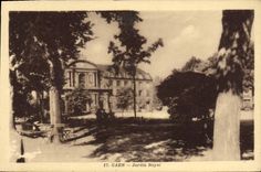 CPA Caen Jardin royal