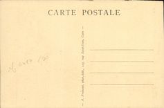 VINTAGE POSTCARD Caen royal Garden