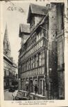 VINTAGE POSTCARD Caen the house of the catrans