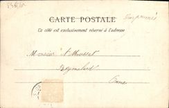 CPA Trouville les jetees Bateau