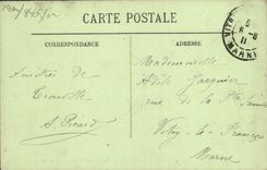 CPA Trouville les jetees a l'heure de la maree Bateau