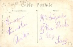 CPA Trouville sur mer Les jetees au moment de la maree Bateau