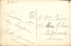 CPA Trouville reine des plage la plage a maree haute