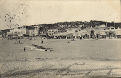 VINTAGE POSTCARD Trouville on sea Seen from of the pier