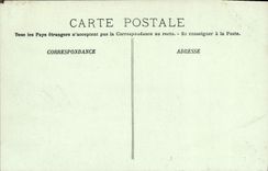 VINTAGE POSTCARD Trouville the black beach and rocks Children