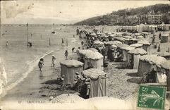 CPA Trouville La plage
