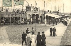 CPA Trouville Les planches et l'eden