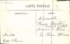 VINTAGE POSTCARD Trouville the walk of the boards