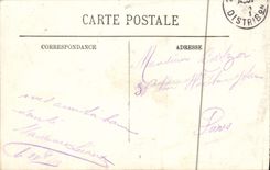 POSTAL Trouville de la VENDIMIA el barco de la tienda de los pescados