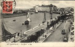 CPA Trouville Les quais