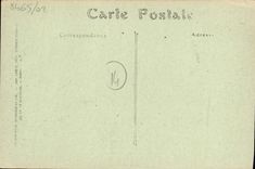 VINTAGE POSTCARD Trouville On sea rising sea by a strong gale